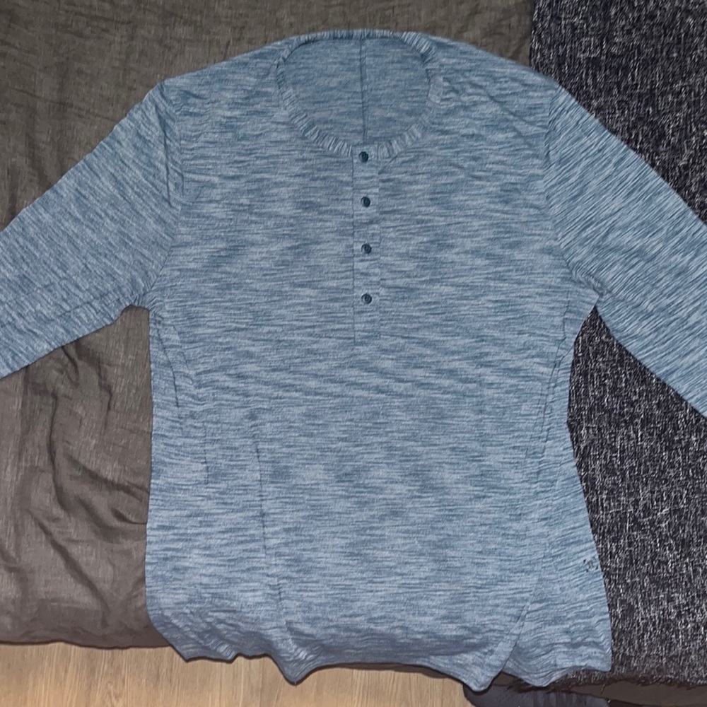 Lululemon Men’s Metal Vent Long Sleeve Shirt/Henley